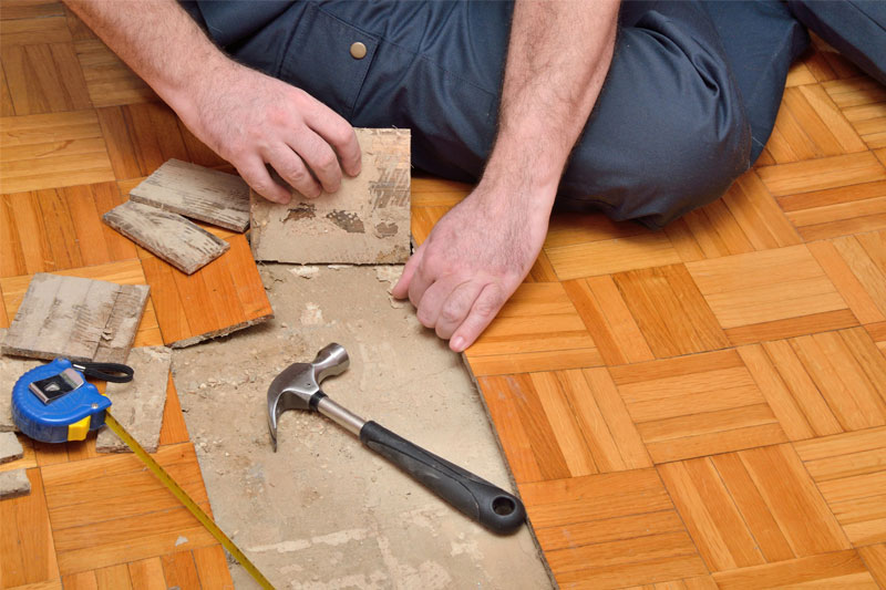 Inspectie vloer voor aanleg vloerverwarming Ecotherm Vloerverwarming